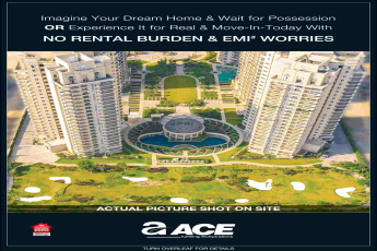 Get EMI holiday till 2020 by booking home at Ace Signature Resort Towers in Sector 150, Noida